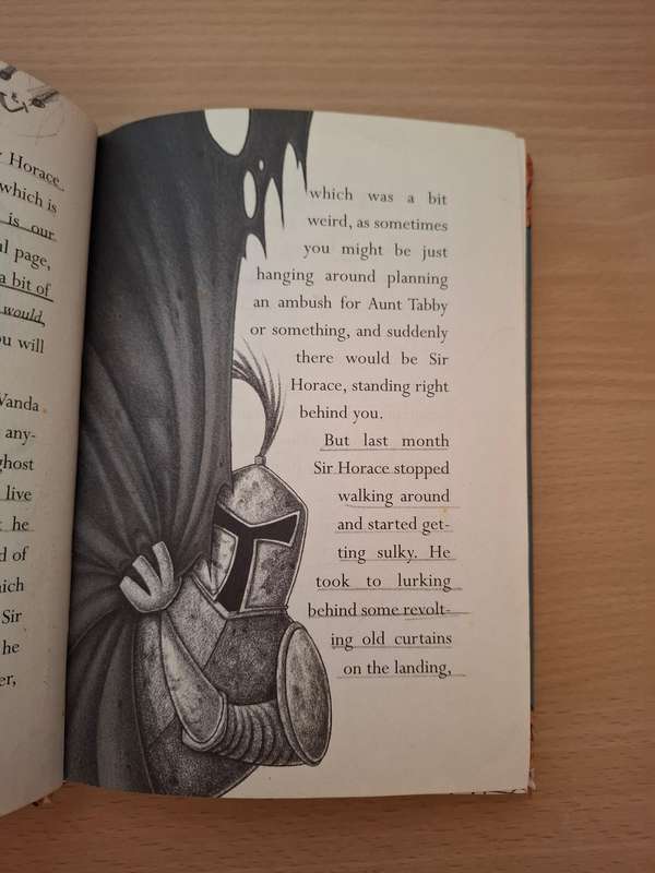 Araminta Spook - The Sword in The Grotto as Told to Angie Sage  (Hardcover)