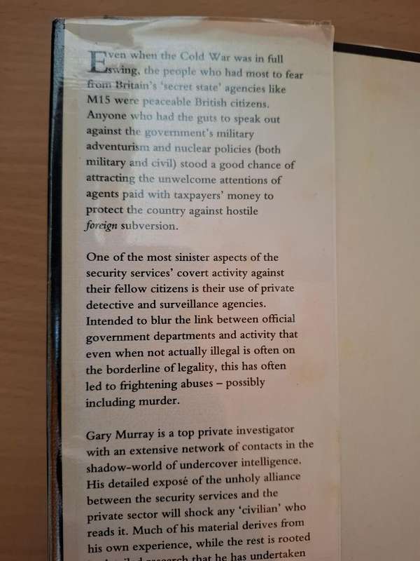 Enemies of The State - Expose of the security services - Gary Murray (Hardcover)