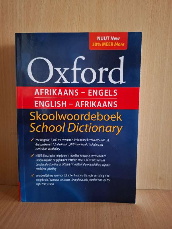 Oxford Afrikaans-Engels/English-Afrikaans Skoolwoordeboek School Dictionary
