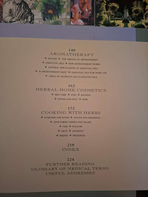 Illustrated Book of Herbs (A Directory of Herbs, Gardens, Remedies, Aromatherapy) Hardcover