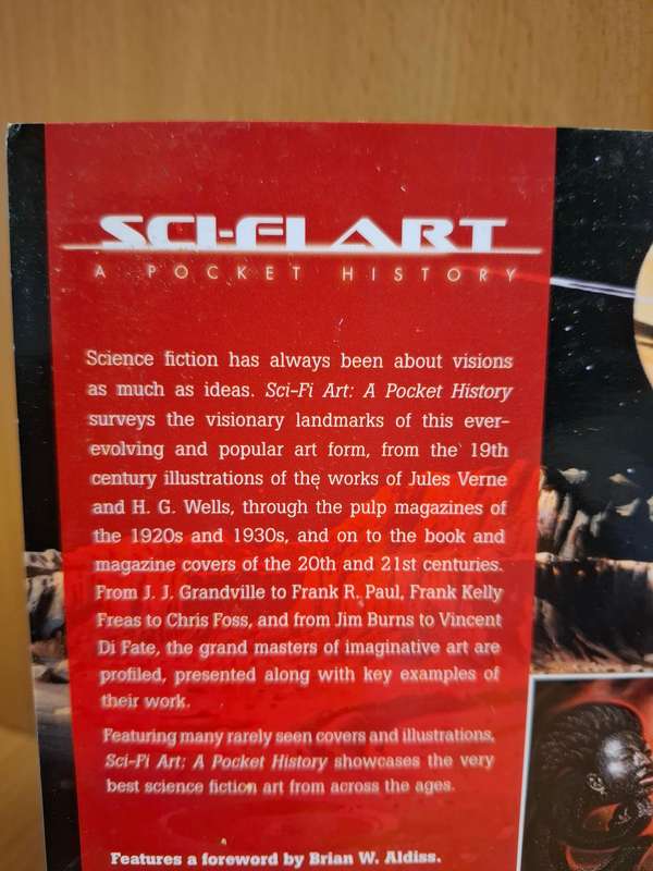 Sci-Fi Art A Pocket History : Steve Holland  (includes 5 fridge magnets)