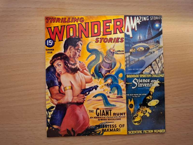 Sci-Fi Art A Pocket History : Steve Holland  (includes 5 fridge magnets)