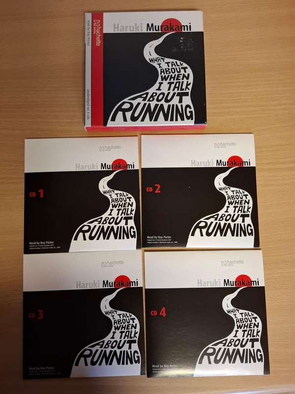 What I Talk About when I Talk About Running - Haruki Murakami (4 discs)
