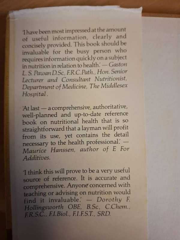 The Dictionary of Nutritional Health : Adrienne Mayes Ph.D (Hardcover)