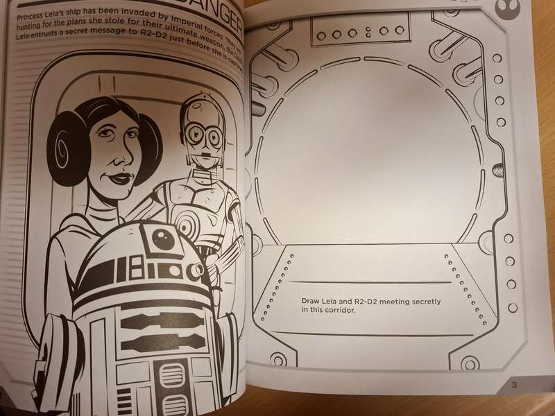 Star Wars - The Rebellion Doodle Book (Paperback)