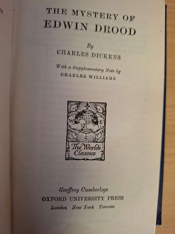 The Mystery of Edwin Drood by Charles Dickens
