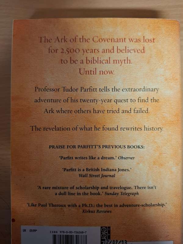 The Lost Ark of The Covenant - Quest for The Legendary Ark : Tudor Parfitt (Paperback)