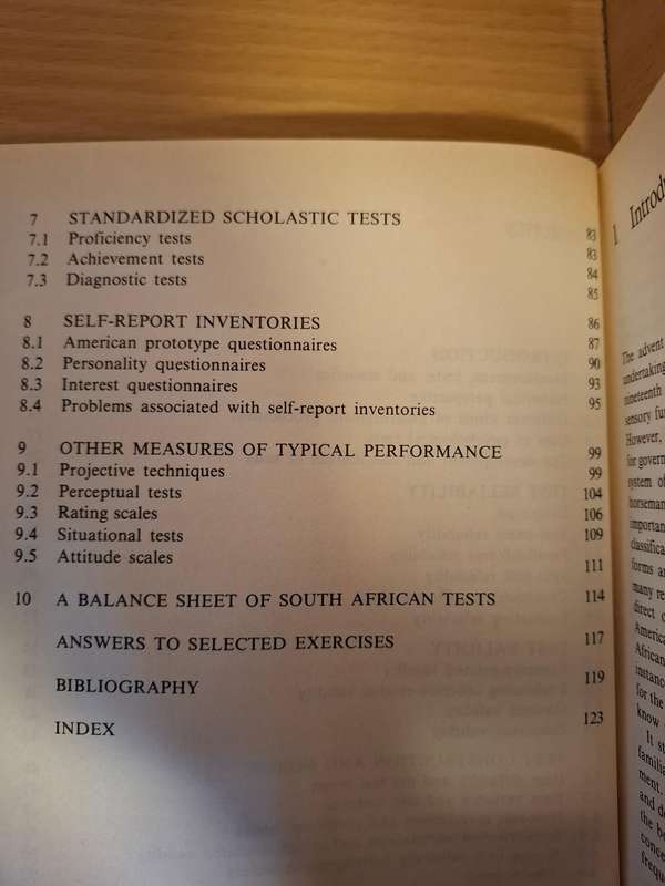 Psychological Measurement - An Introduction with South African Examples : G.K. Huysamen (Paperback)