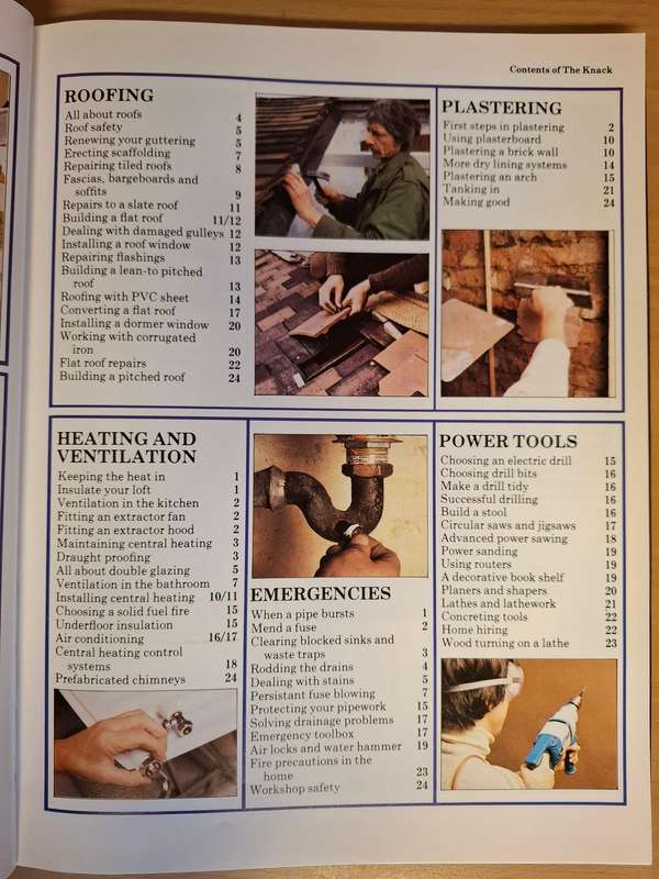 The Knack - The Illustrated Encyclopedia of Home Improvements Volume 1 (Hardcover)