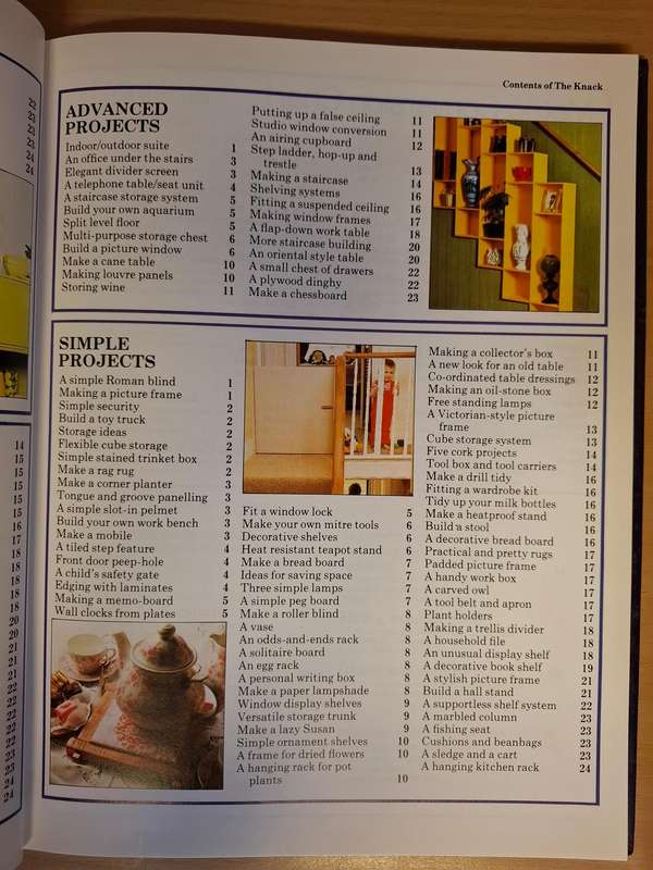 The Knack - The Illustrated Encyclopedia of Home Improvements Volume 1 (Hardcover)