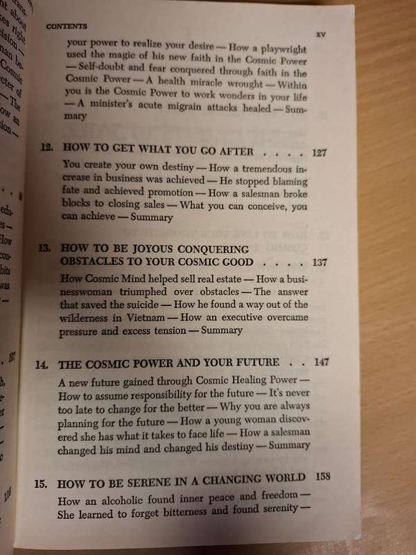 The Cosmic Power Within You : Joseph Murphy  (Paperback)
