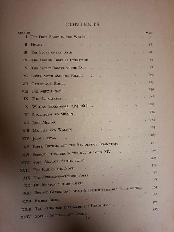 The Outline of Literature Edited by John Drinkwater  (Hardcover)