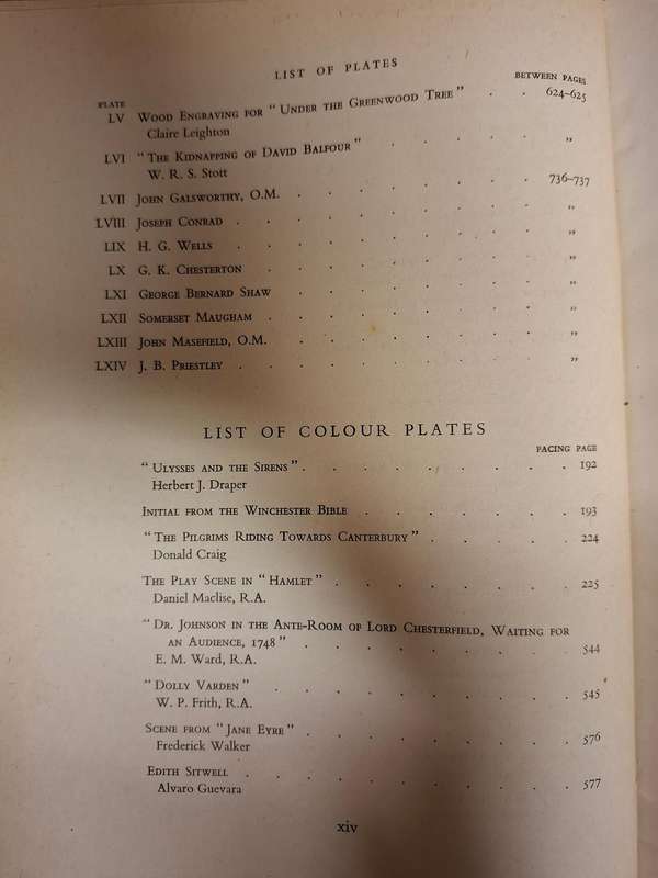 The Outline of Literature Edited by John Drinkwater  (Hardcover)