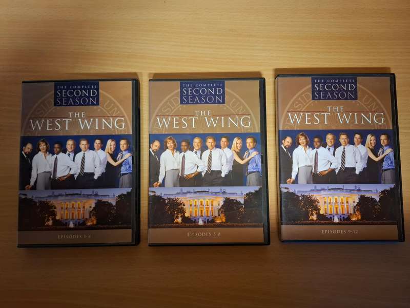 The West Wing - The Second Season - Dvd (3 discs)