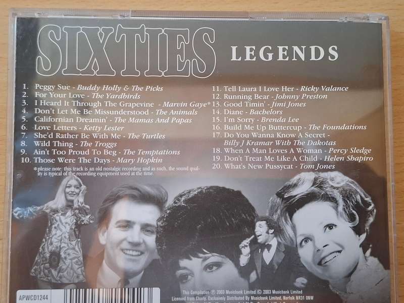 Sixties Legends - CD