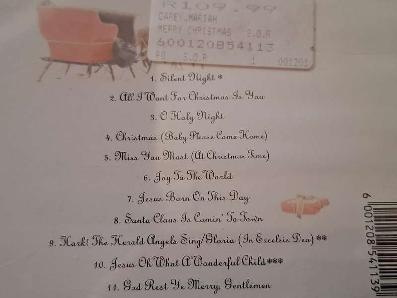 Mariah Carey -  Merry Christmas - CD