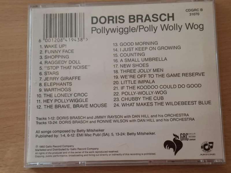 Doris Brasch - Polly Wolly Wog - CD