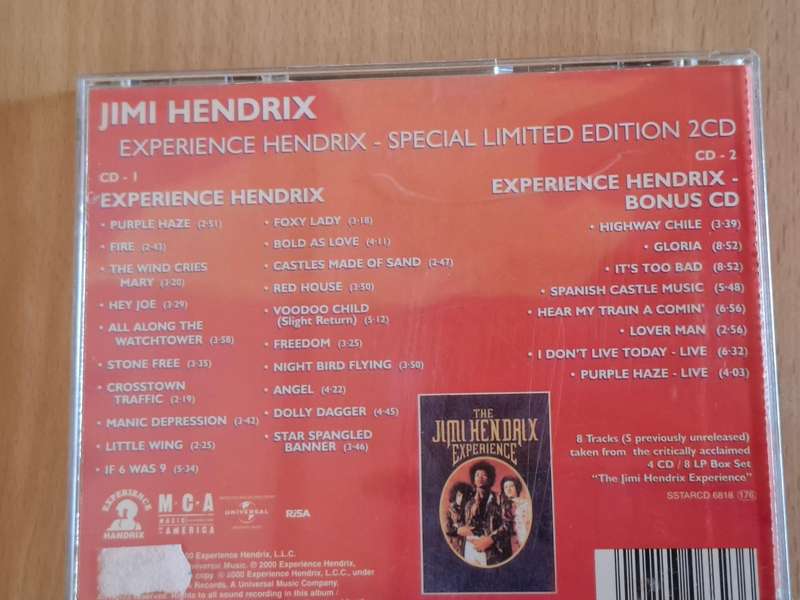 The Best of Jimi Hendrix - Experience Hendrix - CD  (2 DISCS)