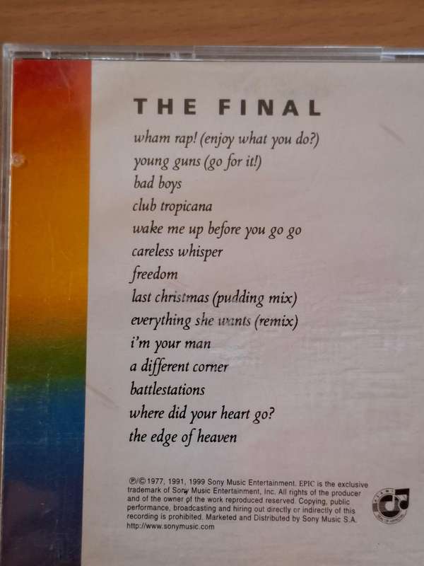 Wham!  The Final - CD
