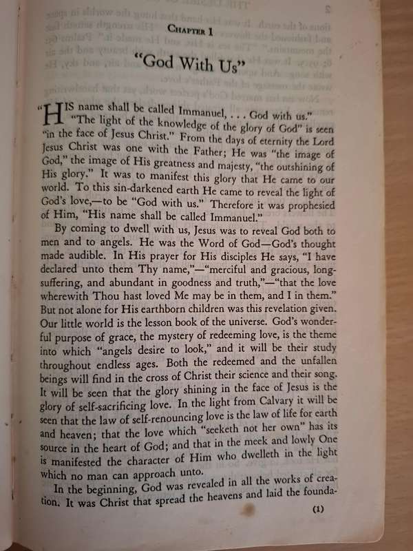 The Desire of Ages - Ellen G. White (Hardcover)