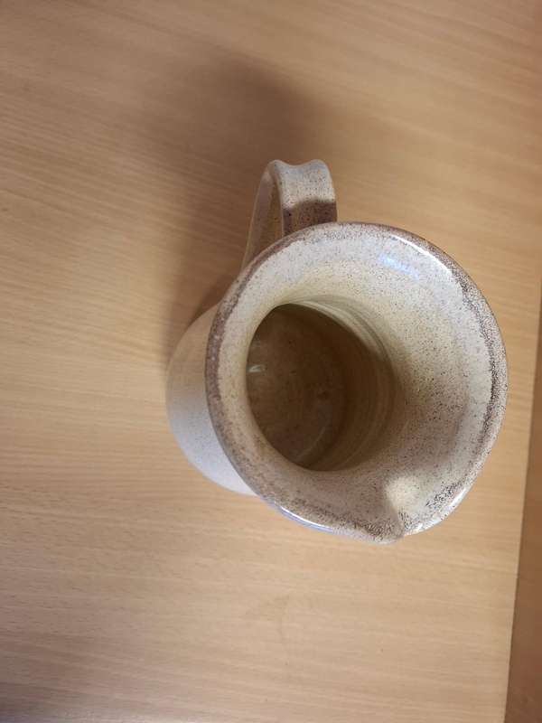 Pottery Jug - height 17cm width 13cm