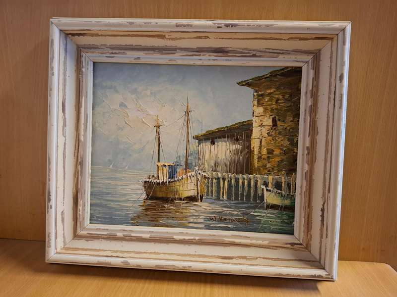 Boats - Harbour Scene -