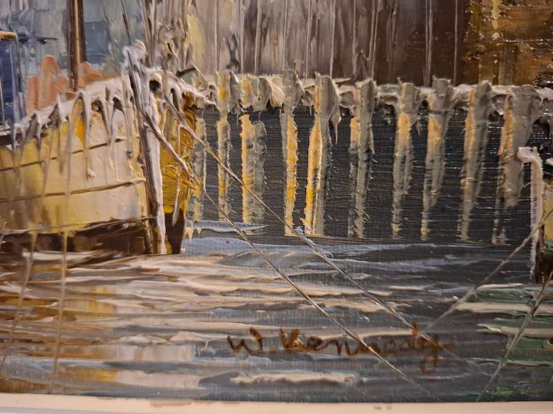 Boats - Harbour Scene -
