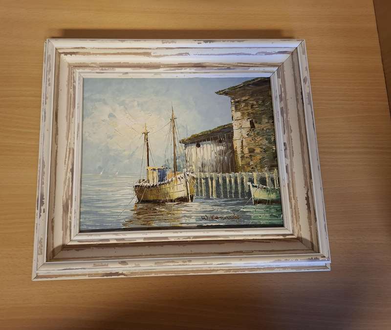 Boats - Harbour Scene -