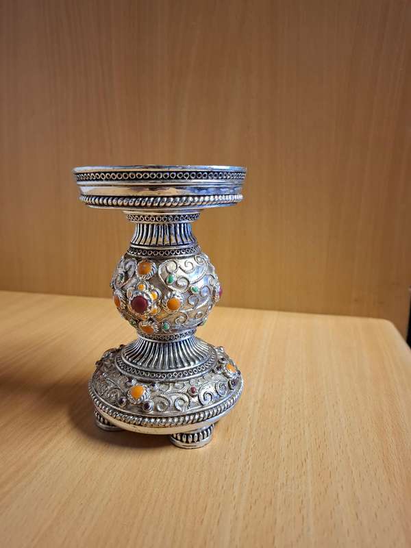 Candle Holder - height 14cm width 9cm