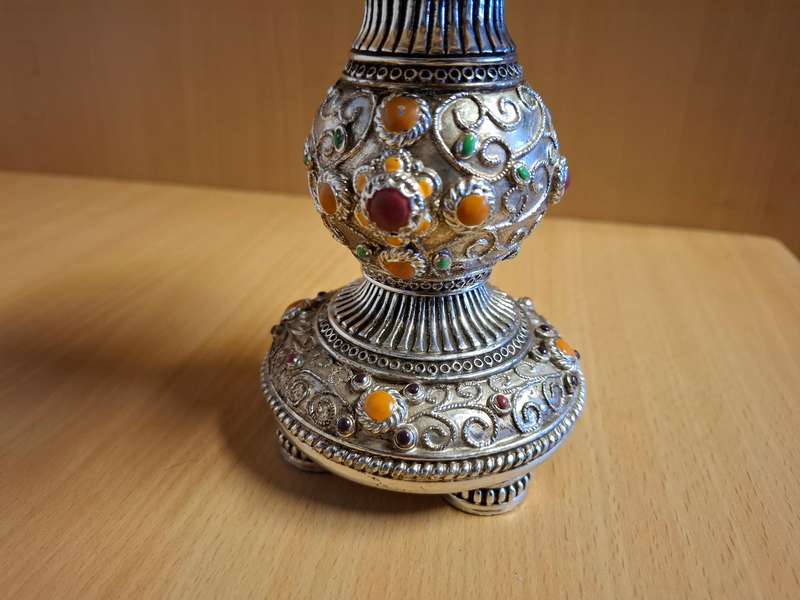 Candle Holder - height 14cm width 9cm