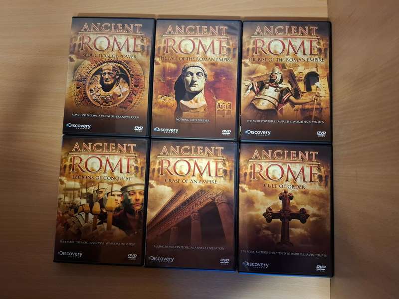 Ancient Rome 6 Dvd Box Set - Dvd   (The Rise and Fall of the World`s Most Powerful Empire)