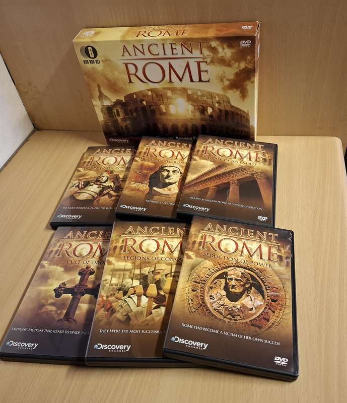 Ancient Rome 6 Dvd Box Set - Dvd   (The Rise and Fall of the World`s Most Powerful Empire)