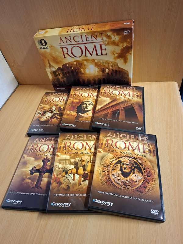 Ancient Rome 6 Dvd Box Set - Dvd   (The Rise and Fall of the World`s Most Powerful Empire)