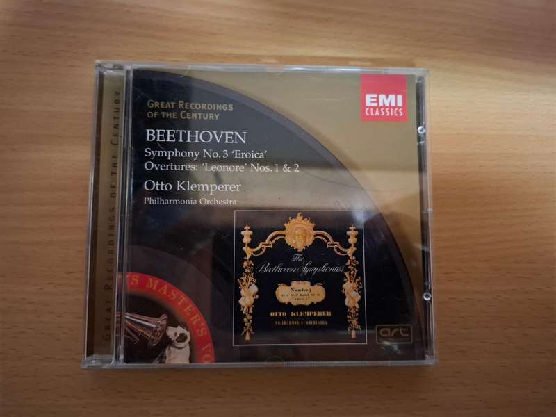 Beethoven Symphony No. 3 Eroica` - Overtures: `Leonore Nos. 1 & 2 - CD