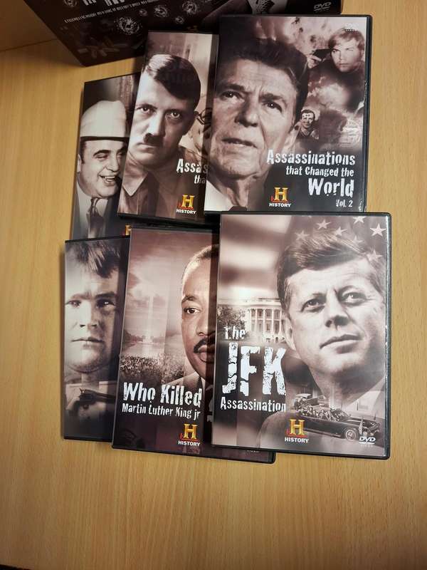 True Crimes in History 6 Dvd Box Set (Insights in Some of History`s Most Notorious Crimes)