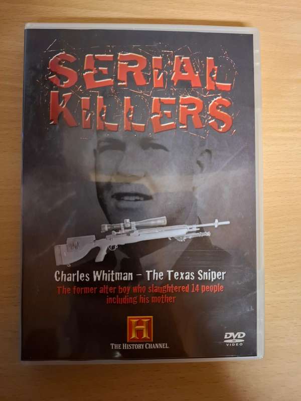 Serial Killers - Charles Whitman - The Texas Sniper - Dvd