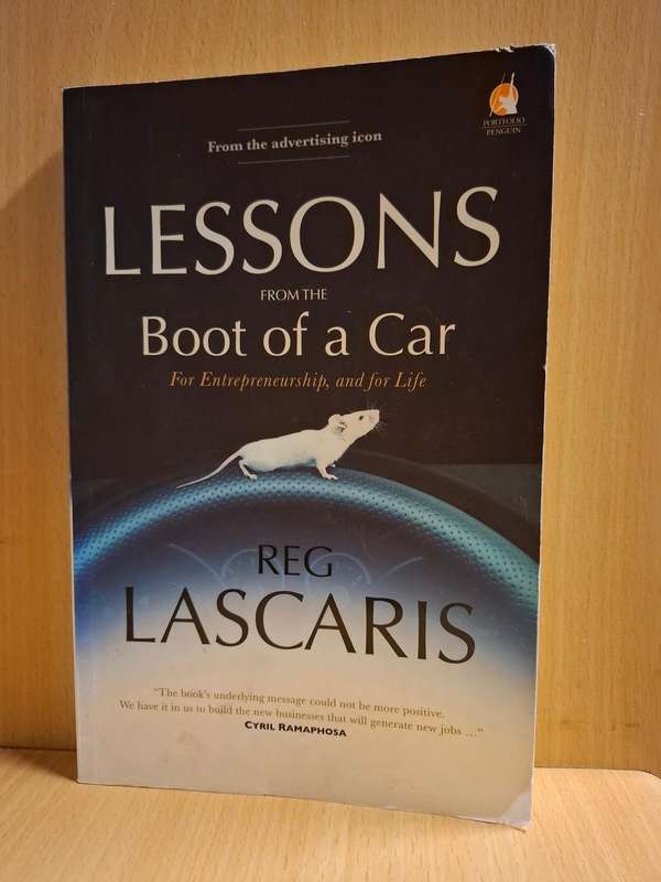 Lessons From The Boot of a Car : Reg Lascaris  (Paperback)