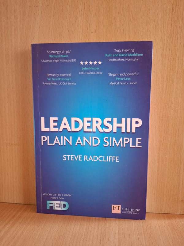 Leadership Plain and Simple : Steve Radcliffe  (Paperback)