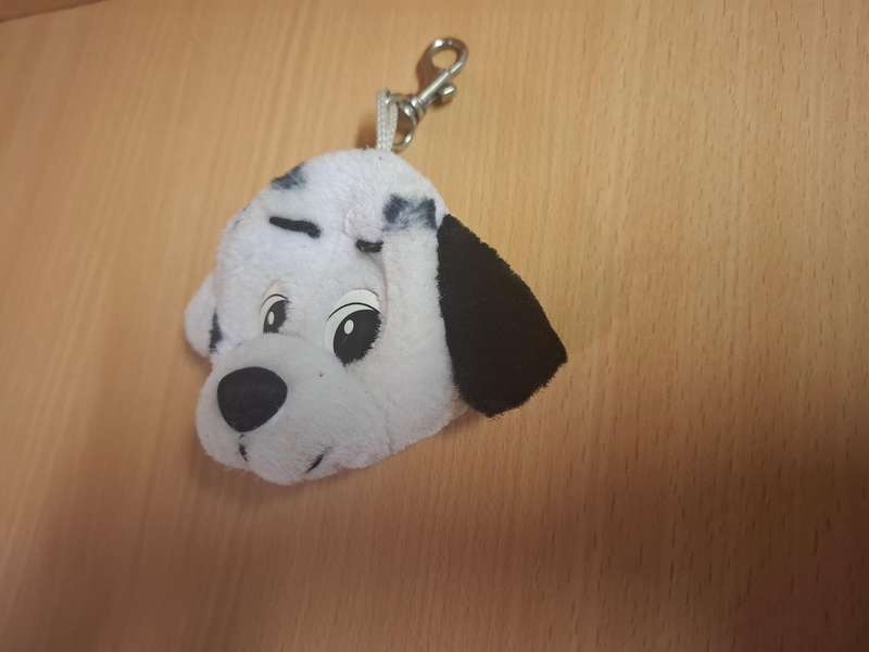 Dalmatian Keyring
