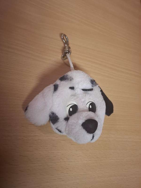 Dalmatian Keyring