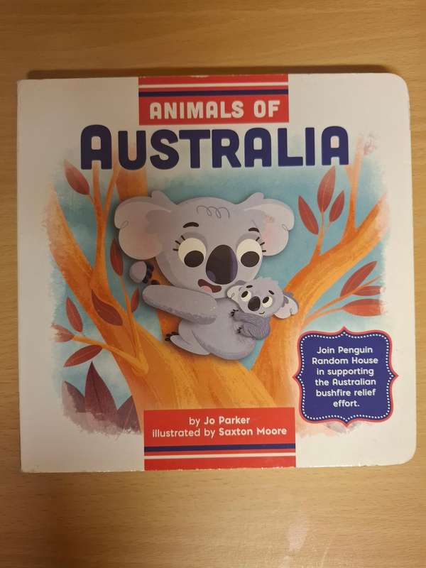 Animals of Australia by Jo Parker  (Board Book)