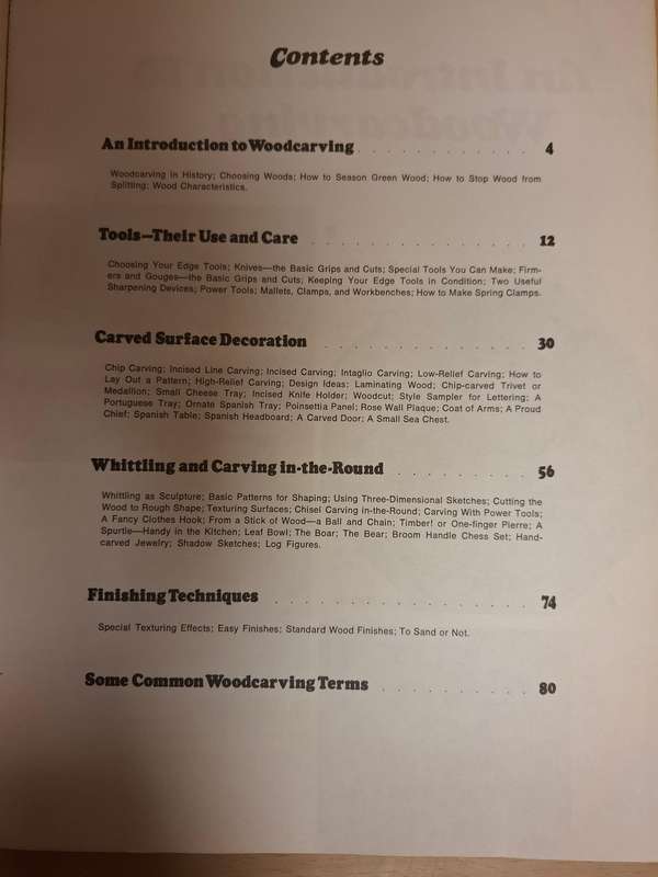 A Sunset Book - Woodcarving - Techniques & Projects (Paperback)