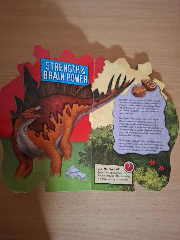 Argh!  Stegosaurus  (Board Book)