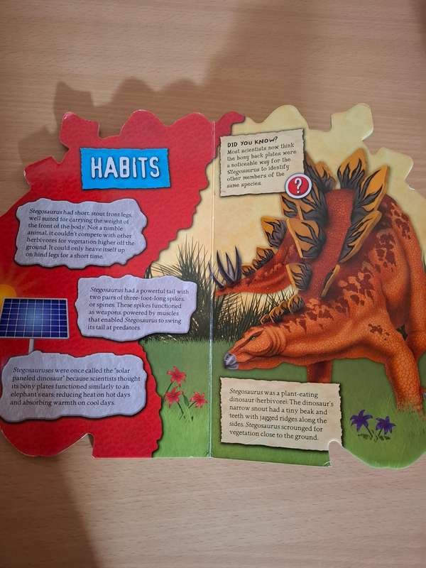 Argh!  Stegosaurus  (Board Book)