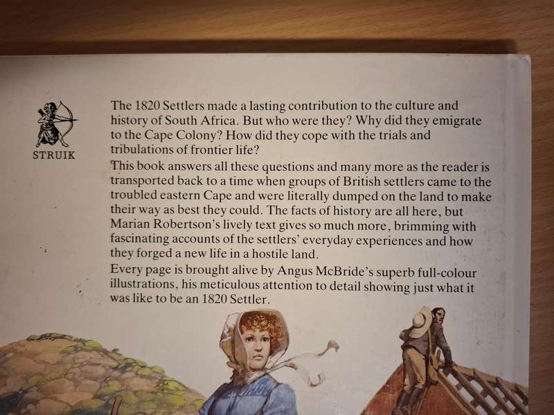 Living with ...  The 1820 Settlers : Marian Robertson  (Hardcover)