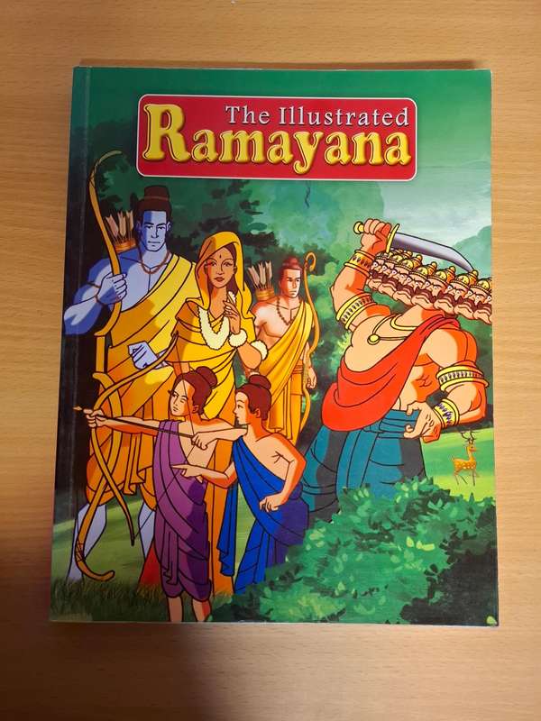 The Illustrated Ramayana  (Paperback)