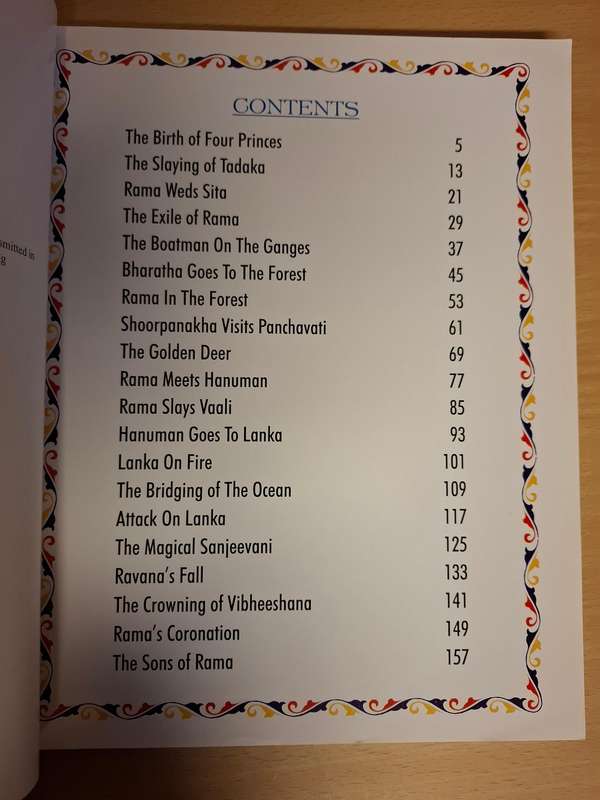 The Illustrated Ramayana  (Paperback)