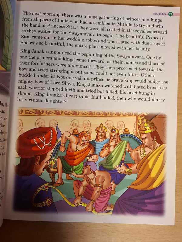 The Illustrated Ramayana  (Paperback)