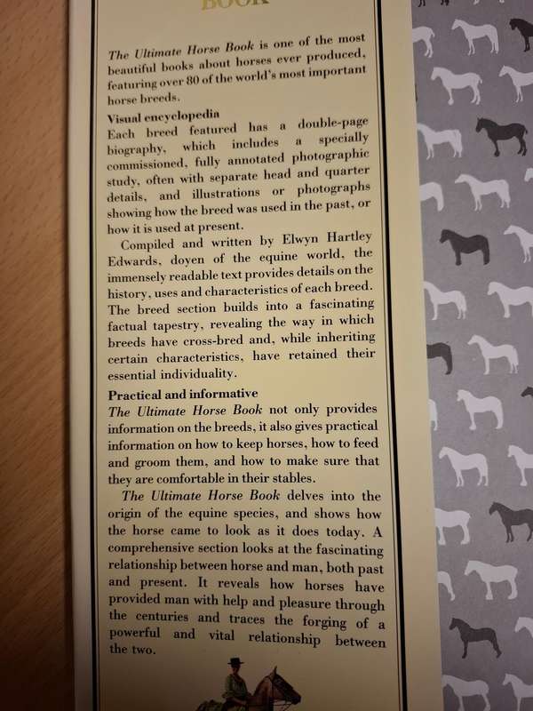 The Ultimate Horse : Elwyn Hartley Edwards  (Hardcover)