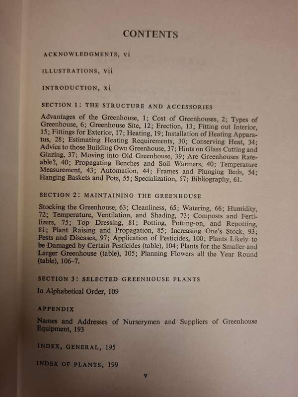 Introduction to Greenhouse Gardening : R.H. Menage  (Hardcover)